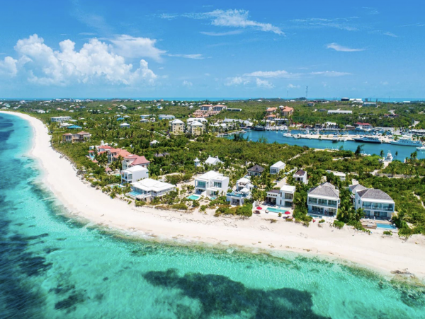 Luxury Three Level Beachfront Vacation Villa Turks & Caicos